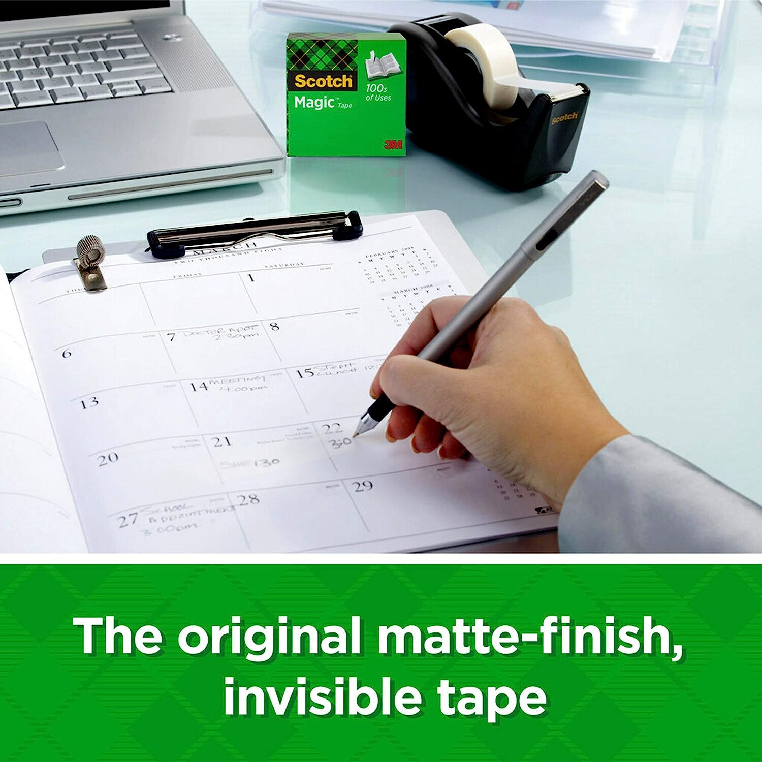 Scotch Magic Tape, 6 Rolls, Numerous Applications, Invisible, Engineered for Repairing, 3/4 x 1000 Inches, Boxed (810K6) - Image 2